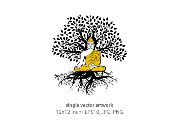 Download Buddhism and Meditation - Vector - Meditation Collection