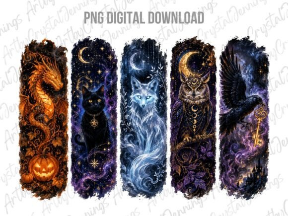 Download Mystical Animal Celestial Brushstroke - Mystic Collection