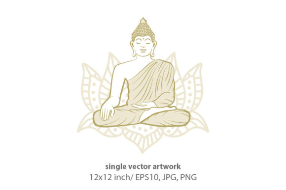 Download Buddhism and Meditation - Vector - Meditation Collection