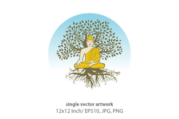 Download Buddhism and Meditation - Vector - Meditation Collection