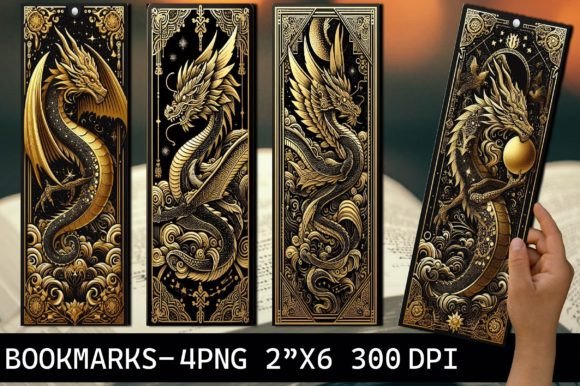Download Dragons Bookmark, Mystic Dragon Bookmark - Mystic Collection