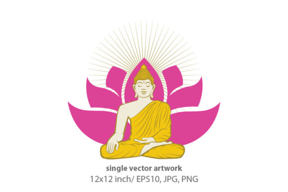 Download Buddhism and Meditation - Vector - Meditation Collection