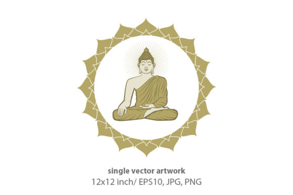 Download Buddhism and Meditation - Vector - Meditation Collection