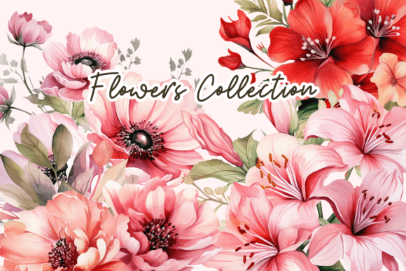 Download Petals Watercolor Lush Floral Collection - Lush Collection