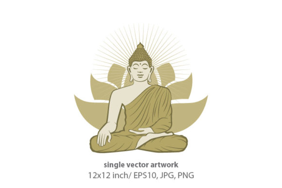 Download Buddhism and Meditation - Vector - Meditation Collection