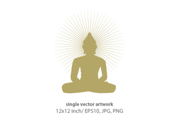Download Buddhism and Meditation - Vector - Meditation Collection