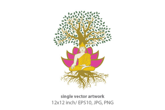 Download Buddhism and Meditation - Vector - Meditation Collection