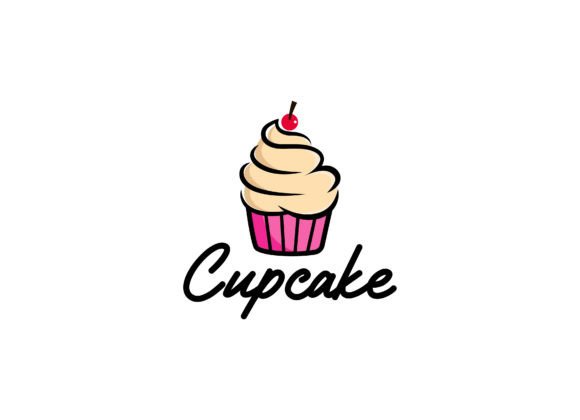 Download Simple Cupcake Logo Design - Cupcake logo Collection