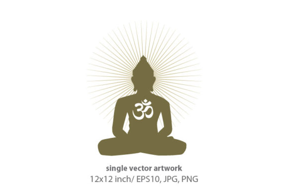 Download Buddhism and Meditation - Vector - Meditation Collection
