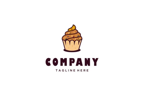 Download Minimalist Cupcake Logo Design Icon - Cupcake logo Collection